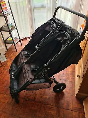Baby Jogger City Mini GT2 Double Pushchair Black  • £108
