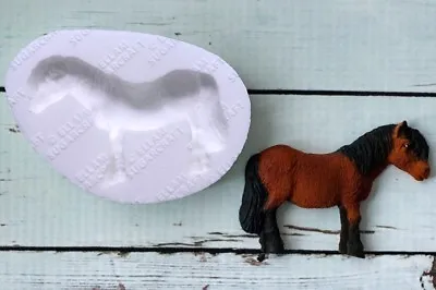 Silicone Mould 7cm Riding Pony Horse Equestrian Ellam Sugarcraft M197 • £10