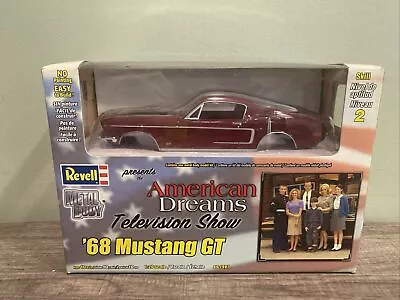 American Dreams TV Show Revell Metal Body 68 Mustang GT Model Kit Factory Sealed • $19.99