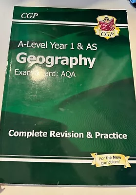 A-level Year 1 &AS Geography Exam Board AQA • £2