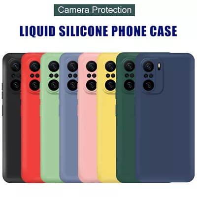 For Xiaomi Redmi Note 11 10 9 8 Pro Mi 12 Liquid Silicone Shockproof Case Cover • $5.99