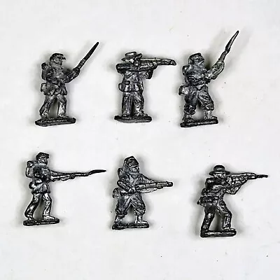 Vintage 1979 Miniature 16mm Metal Soldiers Lot Of 6 Civil War Figures Minis 1125 • $23.76