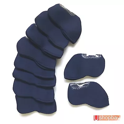 $20.50 • Buy 10 X Golf Iron Covers Fit Titleist  Mizuno Ping Callaway Cobra Club Bag W/P 