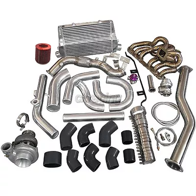 $2694.40 • Buy CXRacing GT35 Turbo Manifold Kit For 98-05 Toyota Lexus IS300 2JZ-GE 2JZGE NA-T