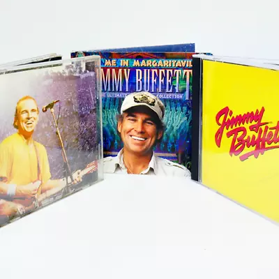 JIMMY BUFFETT 3 CD Lot Meet Me In Margaritaville Feeding Frenzy & Songs You Kno • $17.99