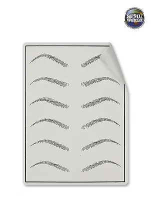 SPMU Eyebrow PRACTICE SKIN FAKE Microblading Training - Permanent Makeup • £4.29