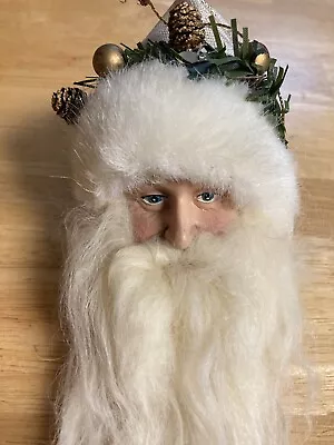 Vintage Old World Type Christmas Ornament Santa Clause Head • $12