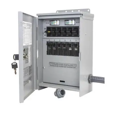 Reliance R306A 120/240-Volt 30-Amp 6-Circuit Pro/Tran Outdoor Transfer Switch • $324.99