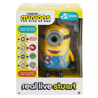 Mattel Minions: Real Live Stuart Animatronic Figure • $44.98