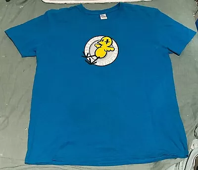 Millencolin Band Tee Mens BIRD PLATE GRAPHIC Merch Blue - SIZE XL - EUC • $22.52