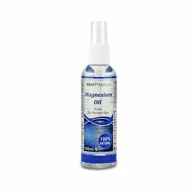 Magnesium Oil 100ml Spray 100% Natural AboPharma 100 Ml  • £8.39