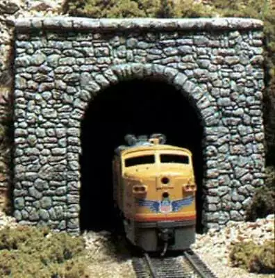 Woodland Scenics ~ N Scale ~ Random Stone Single Track Tunnel Portal (2) ~ C1155 • $9.92