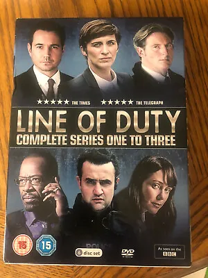 Line Of Duty: Complete Series One To Three DVD (2016) Keeley Hawes Cert 15 6. • £1.50