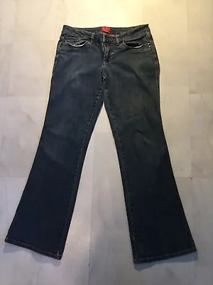 Elle Jeans Women’s Size 8 Bootcut Medium Wash 7 Pockets Blue Denim Nice • $14.99