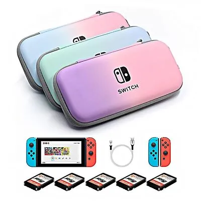 For Nintendo Switch LITE EVA Hard Protective Carry Bag Storage Game Case Cover • $15.99
