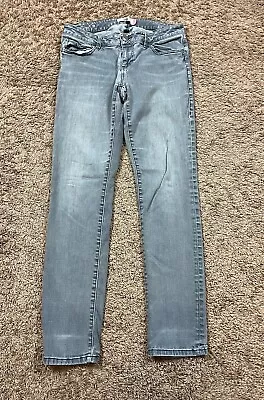 Cabi Gray Slim Boyfriend Low Rise Stretch #3191 Women Size 6 (33x30) Denim Jeans • $16.99