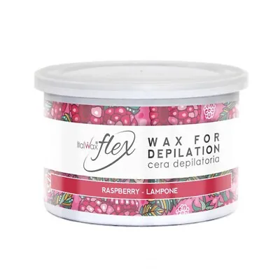 Italwax Flex Wax Raspberry Wax Tin 400ml 13.5oz • $11