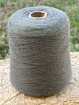 Beautiful Grey Spool/Cone 100% Peruvian Alpaca Yarn  1 Lb 12 Oz • $26