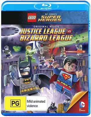 LEGO Batman Justice League Vs Bizarro League Blu-ray 2015 Brand New & Sealed • $18