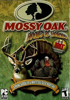 Mossy Oak Hooks & Horns Pc New Boxed XP Spring Gobbler And Whitetail Deer Hunt • $11.99