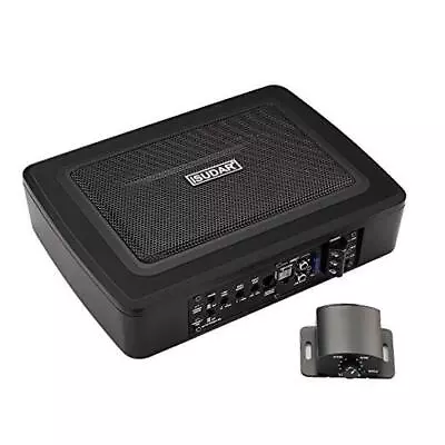 9 Inch Slim Max 600W Subwoofer Active Powered Underseat Car Audio Subwoofer  • $143.02