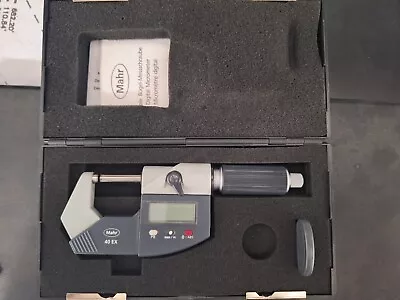 Mahr 4150570 40EX  0-1  DIGITAL MICROMETER • $95