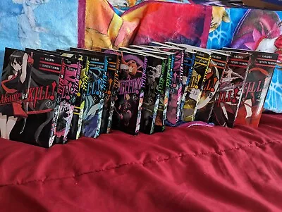 Akame Ga Kill! English Manga COMPLETE COLLECTION! Vols. 1-15 • $30