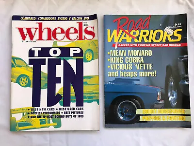 Vintage Wheels & Road Warriors Magazines X 2 • $30