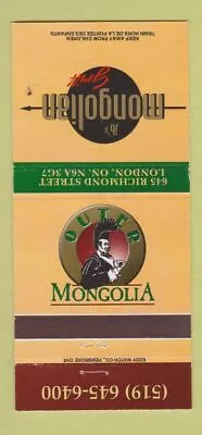 Matchbook Cover - JB's Mongolian Grill London ON 30 Strike • $3.99