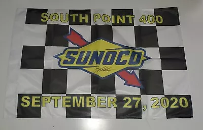 Kurt Busch 1 Monster Energy Victory Lane Flag 2020 South Point 400 Las Vegas Win • $450