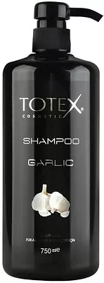 TOTEX Garlic Hair Shampoo Anti Hair Loss-More Volume For All Hair 750 Ml Free PP • £8.99