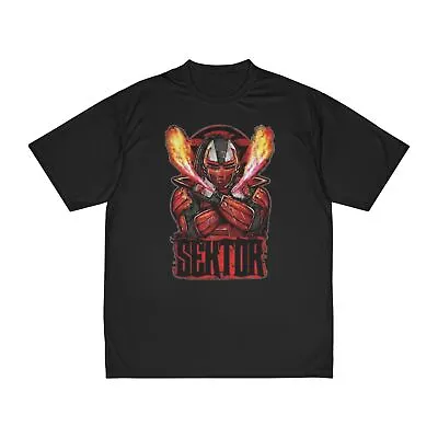 Men's Performance T-Shirt Gym Training Retro Games Sega MK Mortal Kombat Sektor • $41.81