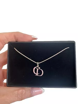 Vintage DIOR Vintage Pendant Reworked Necklace • £100