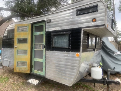 $10500 • Buy Glamper! 1956 Vintage Canned Ham Camper Trailer REMODELED! Rare Great AirBB