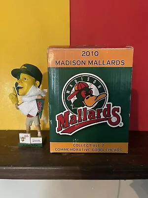 New Madison Mallards Super Fan Bobblehead 2010 Bobble Not Brewers  • $24.95