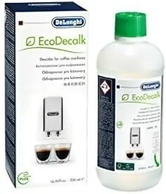 $47.86 • Buy Ecodecalk DLSC500 Natural Descaler For Coffee Machines 500ML Pack