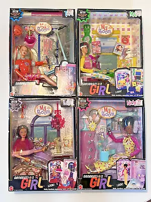 LOT -4 Dolls -  Mattel Barbie Generation Girl My Room Tori Mari Lara Nichelle • $295