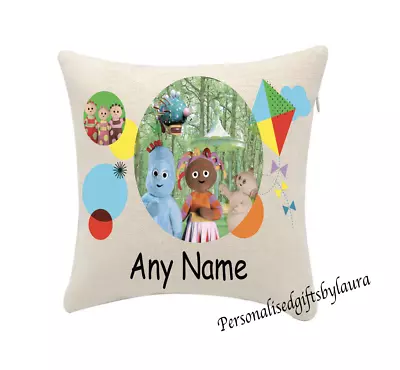 In The Night Garden Cushion Cover Personalise Any Name (cover Only) 20cmx20cm • £5.99