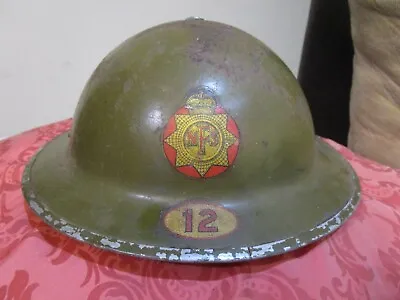 British N.F.S. Issue Brodie Helmet Dated 1939.. • $335