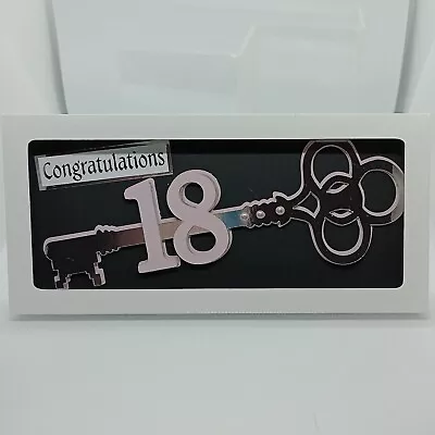 Handmade Pink And Silver 18th Birthday Key • £5