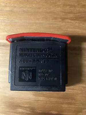 🔥 Nintendo 64 Expansion Pak Official N64 Memory Pack OEM NUS-007 WORKS ! 🔥 • $47.90