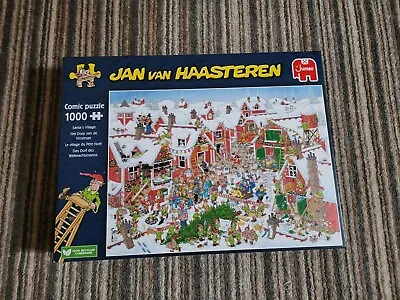 Jumbo Jan Van Haasteren Santas Village 1000 Piece Jigsaw Puzzle BRAND NEW SEALED • £27.99