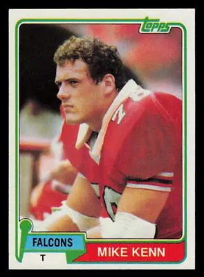 1981 Topps Mike Kenn #215 Atlanta Falcons LOW GRADE Card • $1.50