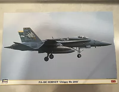 F/a-18c Hornet Chippy Ho 2001 Hasegawa 1:48 Model Kit # 09455 Limited Edition • $75