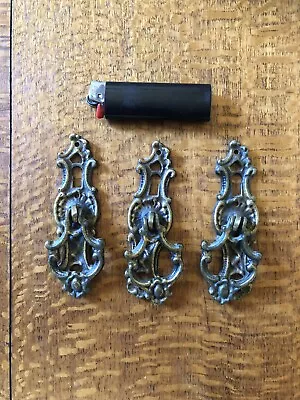 VINTAGE BRASS Drawer Cupboard Dresser Pull Handles. Rare • $28