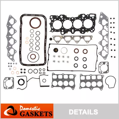 Fits 92-01 Honda Civic Acura Integra 1.6-1.8 DOHC Full Gasket Set B16A2 B16A3 • $59.28