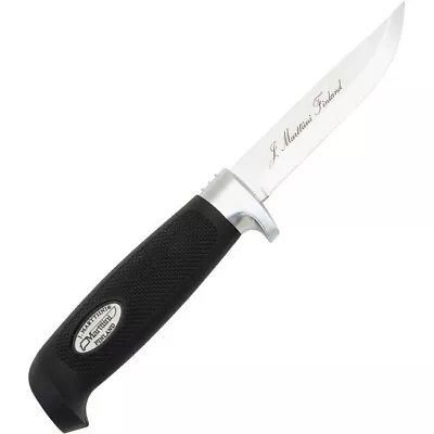 Marttiini 184010/R702255 Black Little Classic Hunter Fixed Blade Knife + Sheath • $24.15