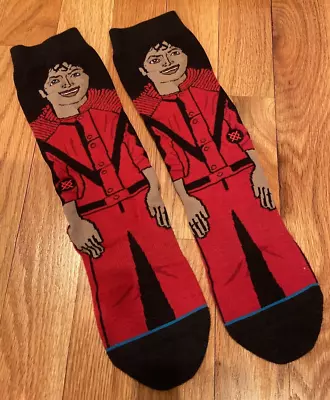 STANCE X Michael Jackson's THRILLER Socks - Michael Jackson - Size M - CREW • $9.99