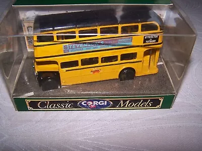 Corgi 96980 AEC Bus STEVENSONS Of UTTOXETER 1/64 Boxed To Uttoxeter Via Tutbury • $11.20