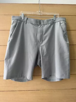 PUMA Weekender Fit Golf Shorts Size 38 Waist Men Gray EUC • $9.99